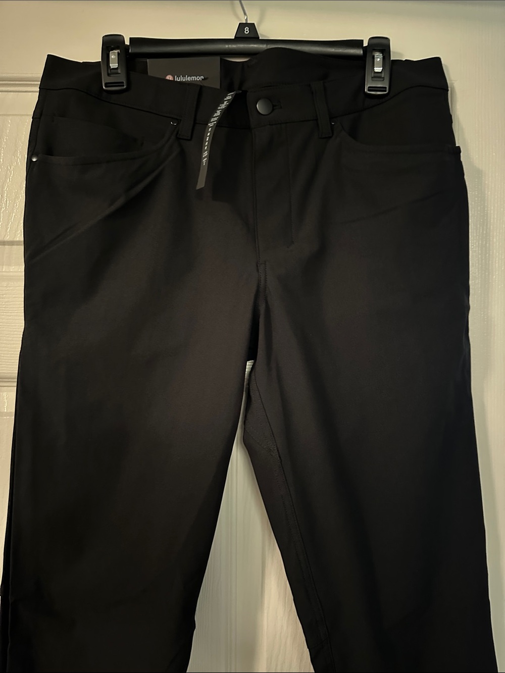 lululemon athletica ABC Men’s Slim Black Pants 33”x34”